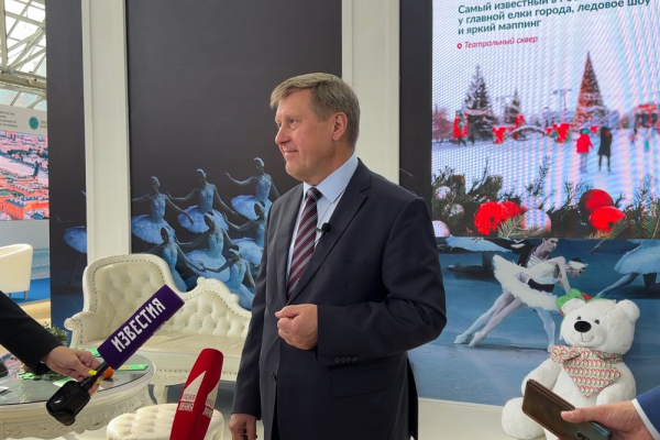 Мэр Локоть лично представил в&nbsp;Москве программу Новогодней столицы&nbsp;&mdash; 2023