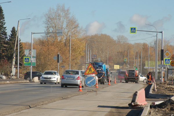 Реконструкцию улицы Кедровой завершат до&nbsp;конца 2022 года