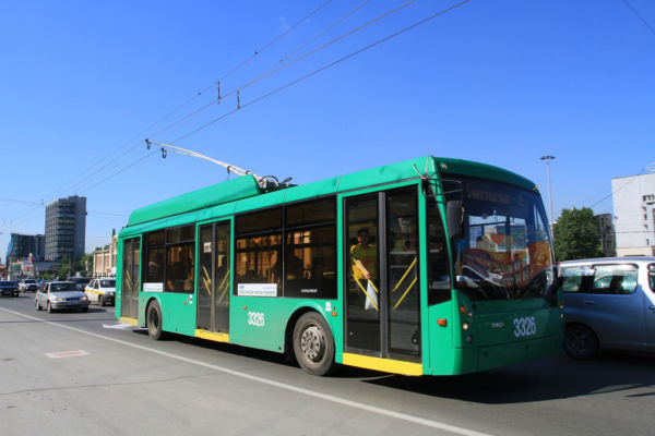 120 новеньких троллейбусов купят для Новосибирска в&nbsp;2023 году