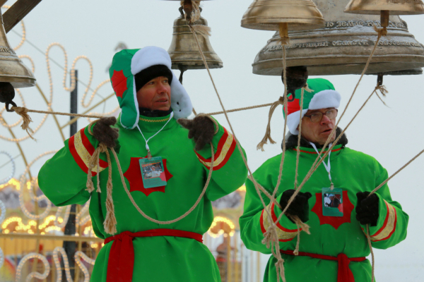 Фестивалем колокольных звонов отметили Рождество в&nbsp;новогодней столице